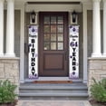 thumbnail image 5 of Happy 64th Birthday Decorations,64th Purple Balloon Birthday Theme Door Hanging Banner Sign - Cheers to 64 Years Old Bday Party Supplies., 5 of 10