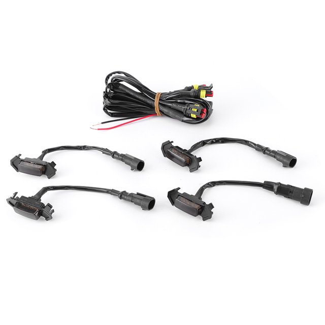 4 Uds. Accesorio de alto brillo con luz LED para rejilla de coche de 12V apto para Toyota Tacoma 2016?2020