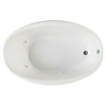 thumbnail image 4 of Proflo Pfwplusa5838 Lansford 58" X 38" Whirlpool Bathtub - White, 4 of 4
