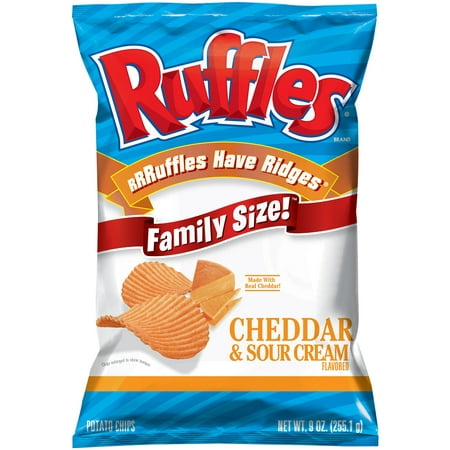 UPC 028400427241 - Ruffles Cheddar & Sour Cream Potato ...