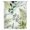 Forest Green, variant on Green Blue Leaves Sheer Curtains 96" Long, Summer Botanical Farmhouse Watercolor Leaf Light Filering Curtains, Privacy Drapes Simi Floor to Veiling Curtain for Living Room Large Window Treatment