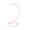 Pink, variant on sunsanly Ornament Stand Holder for Glass Balls Spiral Design Holder with Stable Iron Base for Air Plant Terrarium Witch Ball Stand for Wedding Home Office Garden Decoration