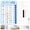 Blue, variant on Owlprince Magnetic Chore Chart, Dry Erase Planner Board for Refrigerators, ADHD Cleaning Planner, Checklist to Do List for Home Office, Blue