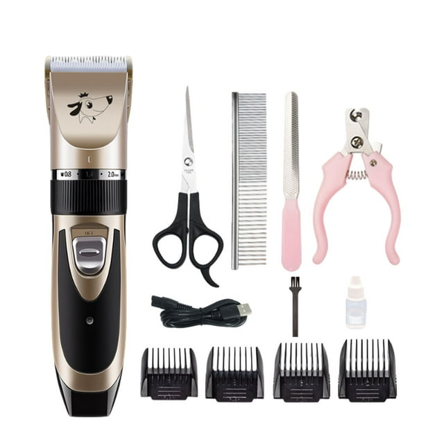 Electric Clippers for Dogs Cats Hair Clipper Grooming Pets Wireless Kit Tools Shaver