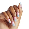 thumbnail image 3 of KISS imPRESS Press on Nails, Design Wicked x imPRESS, Destined To Fly, Pink, Medium Oval, 30 Count, 3 of 13