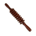 thumbnail image 2 of keepw Massage Rouleau Bois Corps Masseur Bâton Arbre de Roue Salon Spa Taille Muscle Relaxation Fournitures Femmes Rouge, 2 of 6