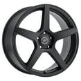 thumbnail image 2 of Platinum 432SB Elite 17x7.5 5x114.3 +40et Satin Black W/ Satin Clear-Coat Wheel Fits select: 1996-2018 TOYOTA RAV4, 1997-2023 HONDA CR-V, 2 of 2