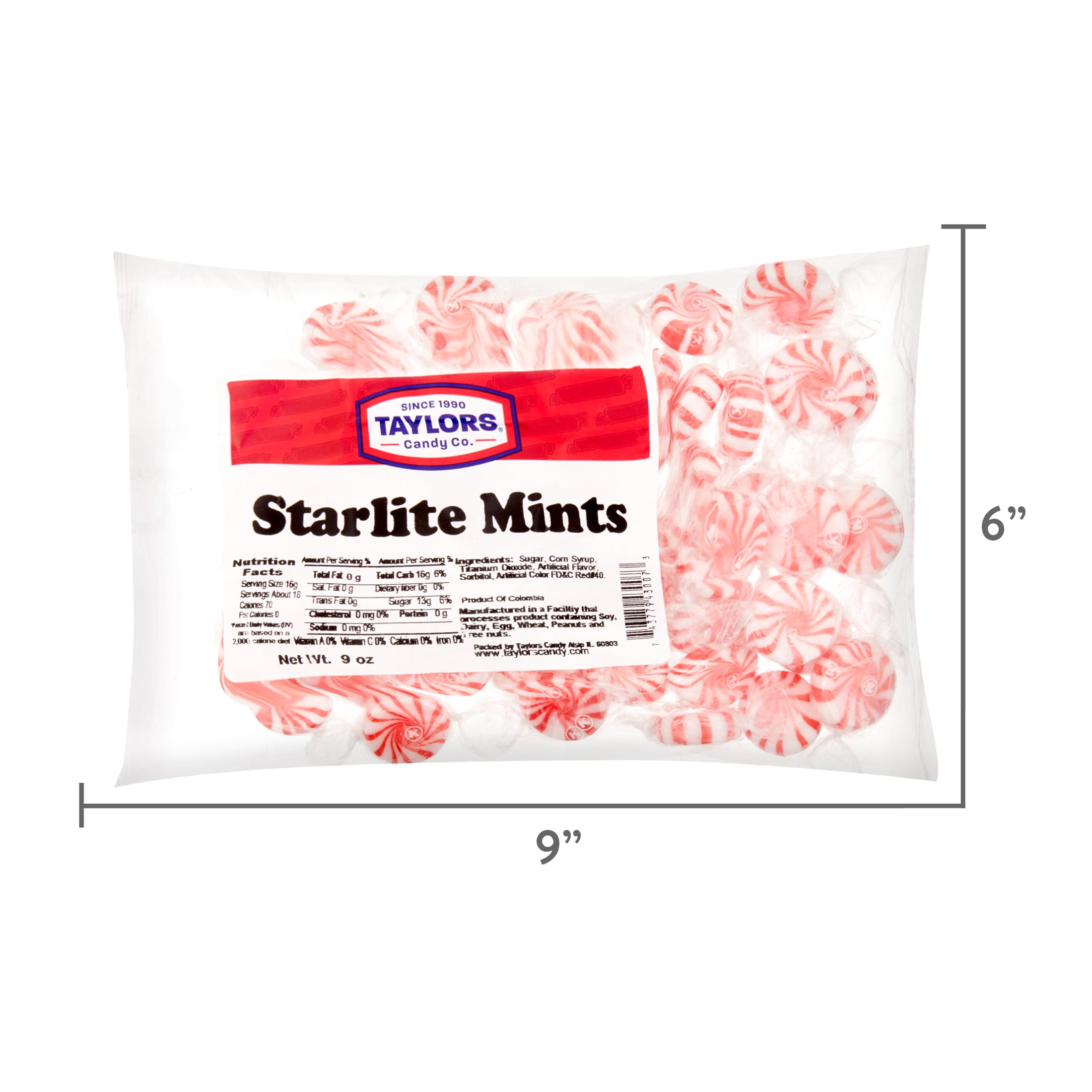 Taylors Starlite Mints, 9 oz