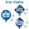 thumbnail image 4 of Set de Globos Cemkhly 6 Piezas Azul Feliz Cumpleaños 46 cm, 4 of 7