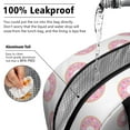 thumbnail image 5 of Reusable Donut Lnsulated Lunch Bag for Women & Men-Leakproof Water-Resistant Cooler Tote,Large Capacity(10.6x8.7x6.3in)for Work,Office,Travel,Picnic,Beach., 5 of 7