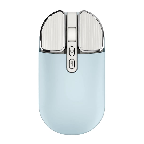 Ratón inalámbrico recargable JieRuiDeng 2.4G 2400DPI (azul)