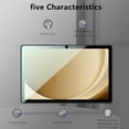 thumbnail image 3 of 2 Pack Screen Protector for Samsung Galaxy Tab A9 Plus 11 Inch 5G 2023, Case Friendly/High Definition/9H Hardness Tempered Glass Clear Film for Samsung Tablet A9+ 11'' (SM-X210/X216/X218), 3 of 6
