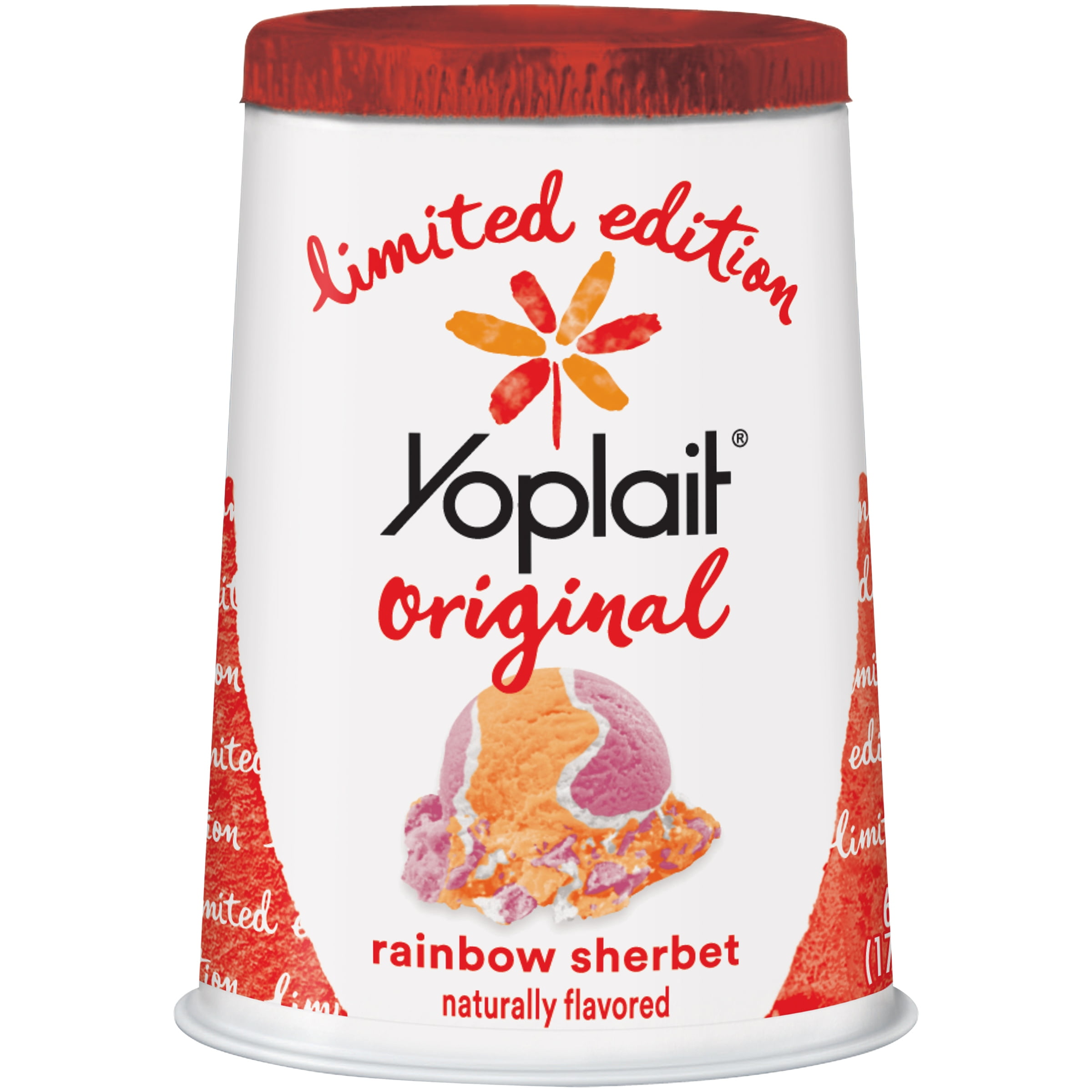 Yoplait® Original Limited Edition Rainbow Sherbet Flavored Low Fat