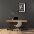 thumbnail image 3 of Chodyukov, Aleksander 25x32 Black Ornate Wood Framed with Double Matting Museum Art Print Titled - Bouquet of Garden Flowers II, 3 of 4
