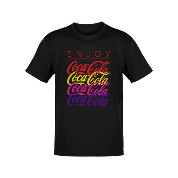 Officially Licensed Coca-Cola Summer Classic Retro Design Men's T-shirt