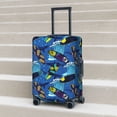 thumbnail image 2 of Lsque Hawaiian Style Printed Luggage Cover, Travel Luggage Protector,Scratch and Dirt Resistant, Fits 18-32 Inch Luggage - X-Large, 2 of 9