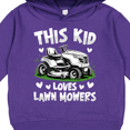 thumbnail image 3 of Inktastic This Kid Loves Lawn Mowers Toddler Hoodie, 3 of 4