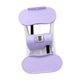 thumbnail image 3 of Stepper oscilante con bandas de resistencia, máquina de ejercicios, tabla de equilibrio lateral para apartamentos, mujeres, oficina y hogar. Púrpura, 3 of 8