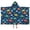 DarkBlue Dinosaurs Stars, variant on DarkBlue Dinosaurs Stars Hearts Hooded Bath Towel,50"x30" for Ages 3 To 12 Kids, Quick Dry Lightweight Soft Microfiber Hood Beach Towel Cover Up for Kids