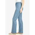 thumbnail image 3 of Woman Within Plus Size Tall Fineline Stretch Denim Pull-On Bootcut Jeans, 3 of 5
