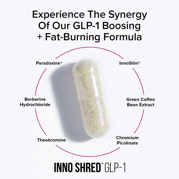 Suplemento termognico Inno Shred GLP-1 de InnoSupps, 60 cpsulas | Bodega  Aurrera en lnea