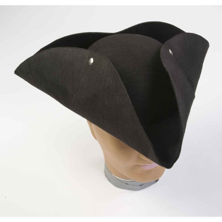 レディパールカンカン帽(黒)PIRATES Lady Pearl Boater Hat by Alice