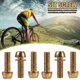 thumbnail image 4 of Ciclismo 6 uds tornillo de vástago de bicicleta MTB de acero inoxidable perno elevador de vástago de carretera (M6 dorado) Likrtyny Para estrenar, 4 of 5