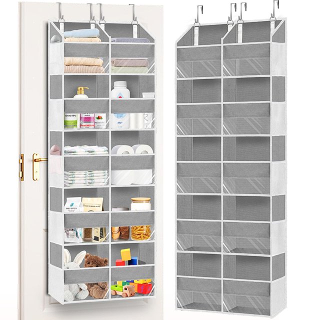 Organizador Ofiray-Home para colocar sobre la puerta, 5 niveles, extra grande