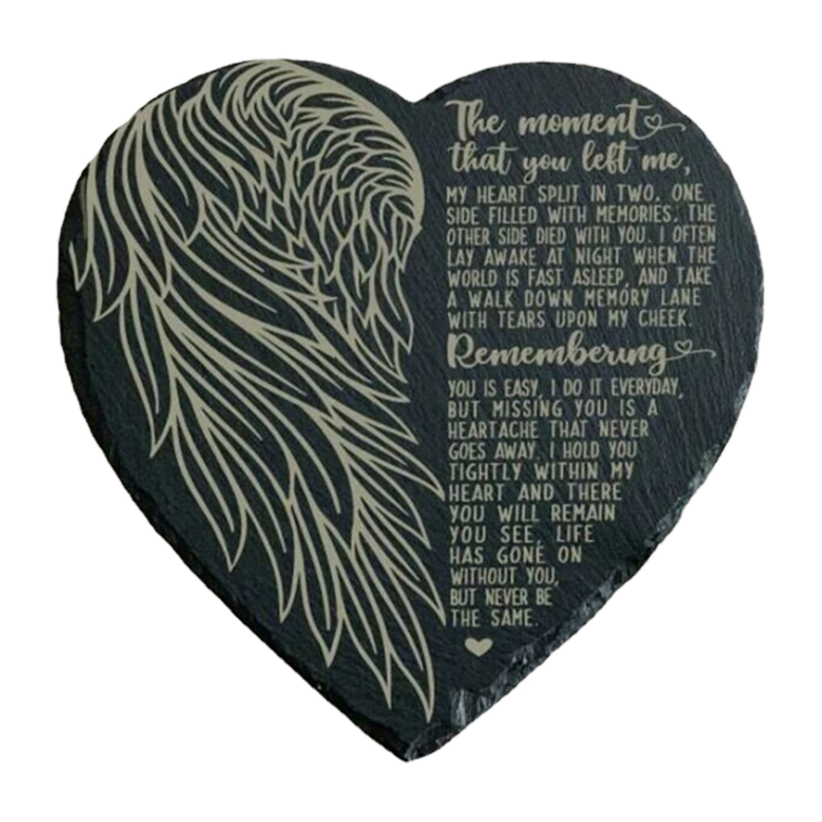 Memorial Stone Bereavement Memorial Stone Garden Chime Figurine