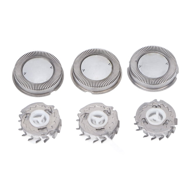 Cabezal De Corte Para Afeitadora Eléctrica, Cabezal De Afeitar De Repuesto Resistente De Acero Inoxidable 3 Cabezales De Corte Para Philips HQ3 HQ4 HQ5 НQ6 HQ8 HQ9 PO HS Higoodz Otros