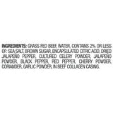 Jalapeño Grassfed Beef Sticks, 1 oz., 12 pk.