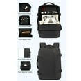 thumbnail image 4 of Expandable Backpack, Reinforced Handle Vacuum Pump Backpack Multiple Pockets 22L 39L 55L  for Business Trip, 4 of 7