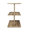 thumbnail image 2 of HomeRoots 402417 42 in. Floor Shelf Console Table with Storage, Natural, 2 of 5