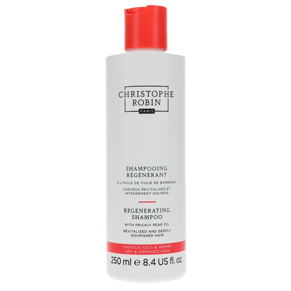 Champœ regenerador de Christophe Robin con aceite de semilla de tortillo de 8.4 oz Christophe Robin Champœ regenerador de Christophe Robin con aceite de semilla de tortillo de 8.4