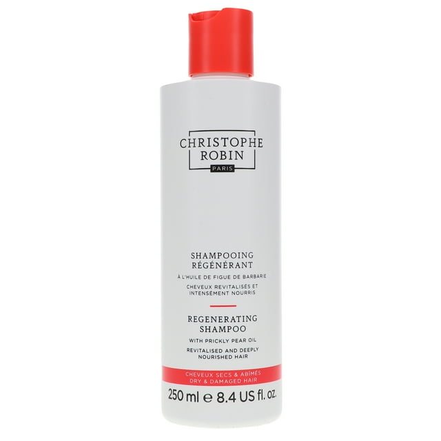 Champœ regenerador de Christophe Robin con aceite de semilla de tortillo de 8.4 oz Christophe Robin Champœ regenerador de Christophe Robin con aceite de semilla de tortillo de 8.4