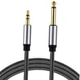 thumbnail image 4 of Kokiya 1/4 inch TS to 3.5mm TRS Cable 1/4 inch TS Mono to 1/8 inch TRS Stereo Cable for, 4 of 7