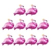 10 Packs Lovely Flamingo Mylar Kids Birthday Party Ornaments