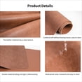 thumbnail image 4 of Vintage PU Leather Desk Pad, Cup Ring Resistant Non-Slip Large Desk Mat for Office Home, Fits Laptop/Mouse (15.75"x31.5", Green), 4 of 7