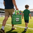 thumbnail image 6 of Beforeyayn Set Of 12 Soccer Party Gift Bags, Lightweight and easy to carry, for boys and girls who love soccer, for school and classroom, perfect as soccer themed decorative bags, 6 of 6