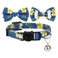 thumbnail image 3 of Mumup Christmas Collar for Cat Pet Breakaway with Bell Bowtie Detachable Bow Adjustable Safety Kitten Puppy Girl Boy 2pcs Christmas, 3 of 6