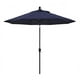 California Umbrella GSPT908302-5439 9 Pi. Marché en Aluminium Parapluie Pousser l'Inclinaison - M Noir-Soleillé-Marine – image 1 sur 2