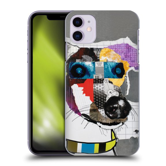Head Case Designs Officially Licensed Michel Keck Dogs 3 Greyhound Hard Back Case Compatible with Apple iPhone 11