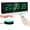 plug-in, variant on Gym Timer Clock for Gym, Fitness Timer with Stopwatch Button, Large Digital Stopwatch Countdown Clock, 12/24H Digital Wall Clock, with Stand
