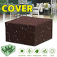 thumbnail image 1 of ShenMo Funda para muebles de mesa, silla, 170 x 71 x 94 cm, 210D Oxford Fabric Funda para muebles de jardín, impermeable, a prueba de viento, a prueba de nieve, anti-UV para exteriores LingWen 9024715202918, 1 of 1