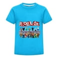 thumbnail image 1 of Playera Infantil Estampada de Roblox para Niño, Camiseta Casual Gamer de Verano, Algodón Suave y Cómodo, Ropa para Regalo de Niños Amantes de los Videojuegos, 1 of 3
