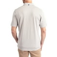thumbnail image 2 of Men's Cutter & Buck  Gray Central Missouri Mules Virtue Eco Pique Stripe Recycled DryTec Polo, 2 of 2