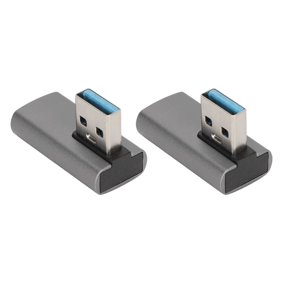 Degree USB Adapter,2Pcs USB3.0 Male to USB Adapter US Adapter Multi-Functional