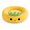 Pineapple, variant on Cartoon Donut Pet Bed for Cats and Small Dogs, Cute Frog Pineapple Shark Plush Nest with Non-Slip Bottom
