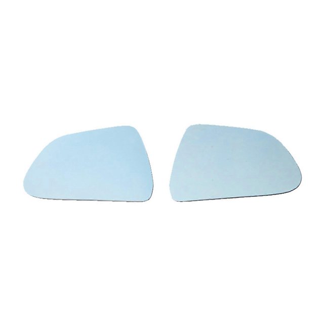 Wide Angle Mirror Heat Waterproof Panoramic Anti-Glare Large Vision Rearview Mirror Lens with Heated Base For Car 3/Y White