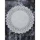 thumbnail image 4 of 150 manteles individuales redondos de encaje de papel – manteles individuales desechables decorativos blancos de 12.0 in; Hecho en Canadá, 4 of 5